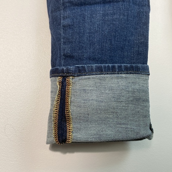 Eddie Bauer Boyfriend Slim Leg Blue Jeans size P4 - Picture 6 of 11